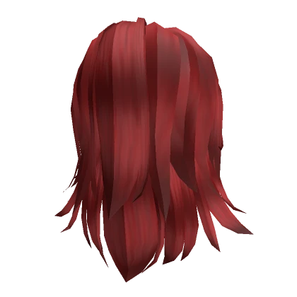 Shaggy Wolfcut Hair (red)