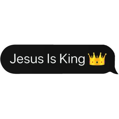 Jesus Is King - Black