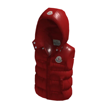 Red Moncleezy Gilet
