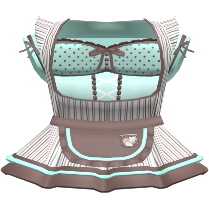 Cute Mint Chip Ice Cream Dress