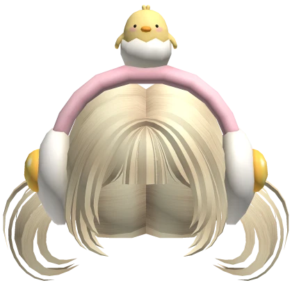 Fried Egg Headphones Pigtails 🍳