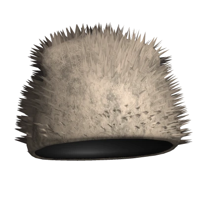 M11! - distressed beige Emo fur Beanie 