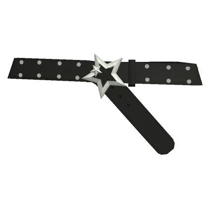 Y2K Studded Star Belt 3.0