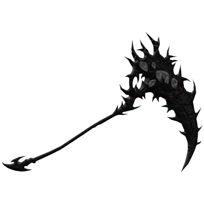 Black Vampire Ghoul Scythe