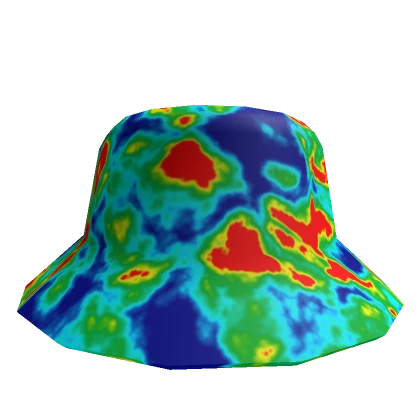 Heat Map Trendy Hat