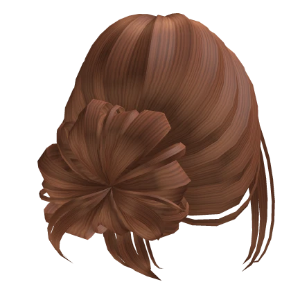 Preppy Low Messy Bun (Ginger)