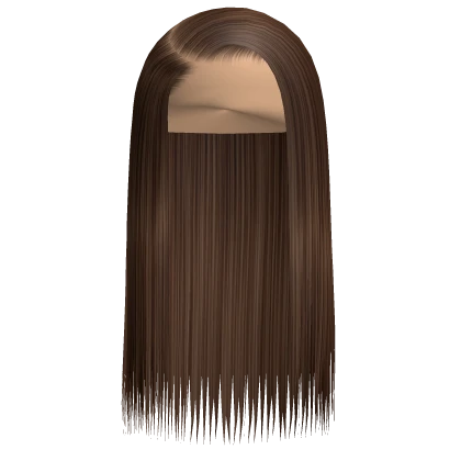 Side Parted Buss Down in Brown