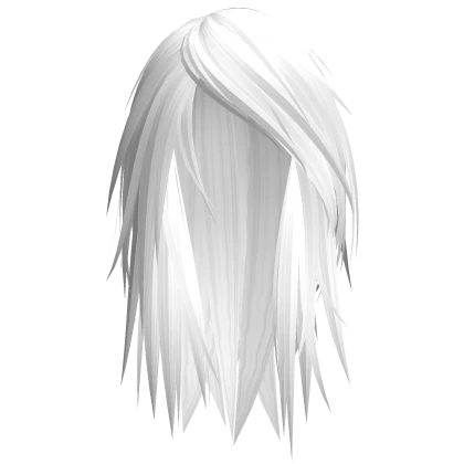 Emo Hair in White 