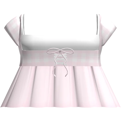 🤍 cottagecore milkmaid dress baby pink