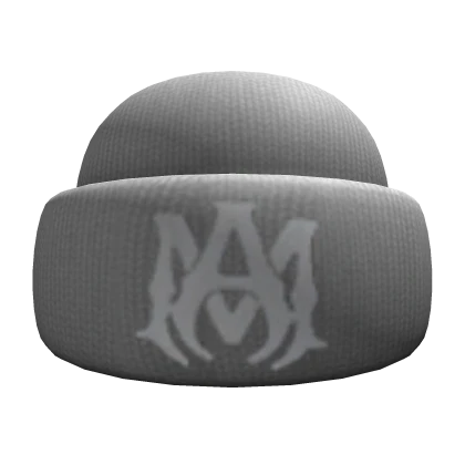 Light Grey AMIRI Beanie