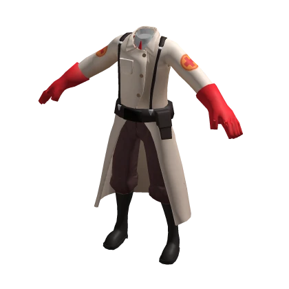 Medic Red Ouftit ✦ Cartoony Style