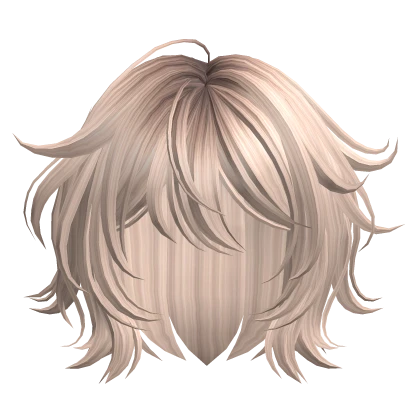 Platinum Blonde Short Layered Bob