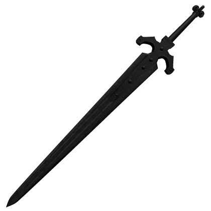 Black Crucible Knight Sword