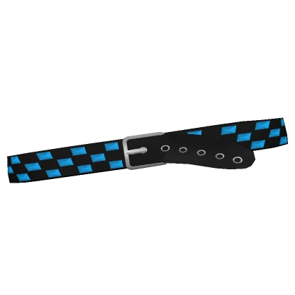 y2k Blue Emo Scene Studded Belt 1.0 