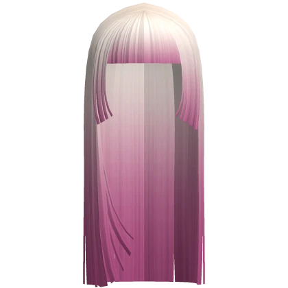 ☆ goth y2k emo vampire hime cut blonde to hot pink