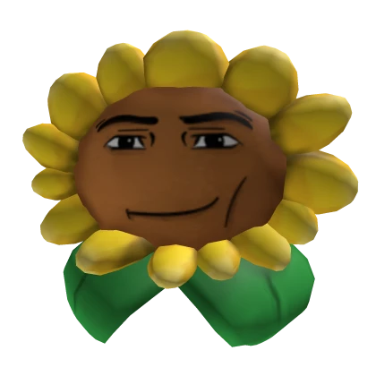 PVZ Man Face Sunflower 