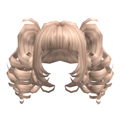 Lollipop Swirls Pigtails in Blonde