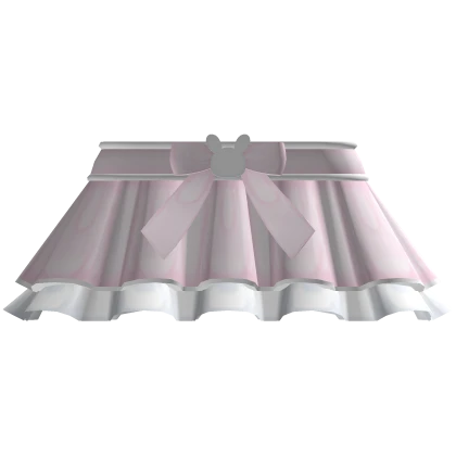 ♡ cute bunny doll skirt in pink & white