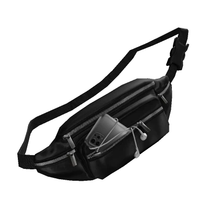 Black Waist Bag 1.0