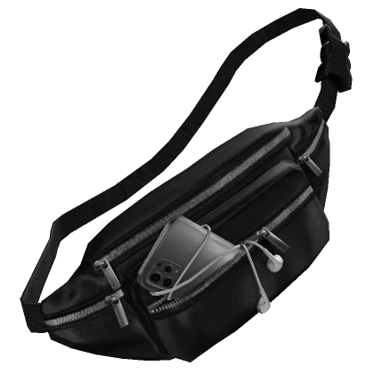 Black Waist Bag 3.0