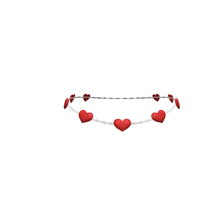 Loving Hearts Necklace Red 