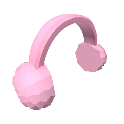 Fluffy Earmuffs In Pink