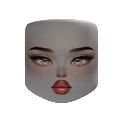 Preppy Blush Makeup Face (Customizable)