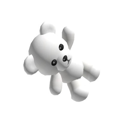 White Holdable Teddybear