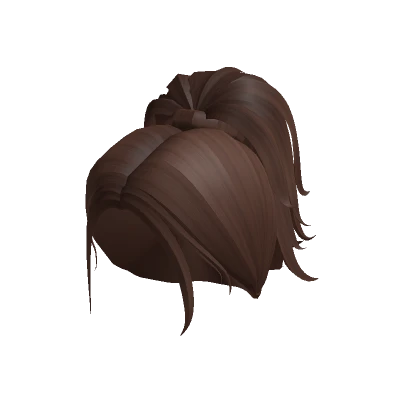 Aesthetic Fluffy Y2k Ponytail (Brown)