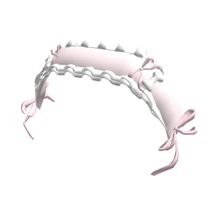 ୨୧ coquette doll igari harajuku ruffled headband