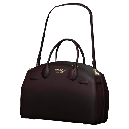 Coach Large Duffel Bag Burgundy