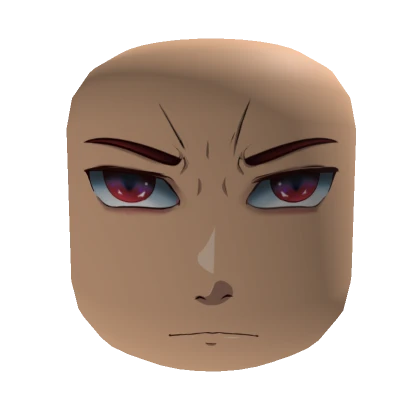 Anime Mask - Serious Face