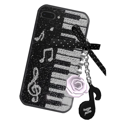 ♪ .°♬ harajuku mezzo piano phone with rose charm