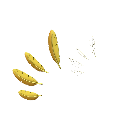 Gold Valkyrie Feathers (For Valk)