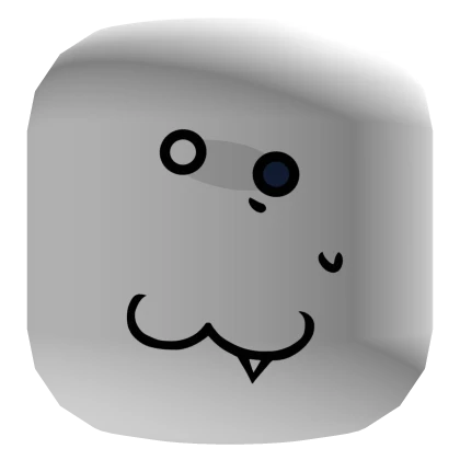 Stylized Kitty Two Time Worried Face