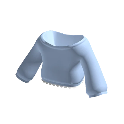 3.0 Light Blue Cute Sweater