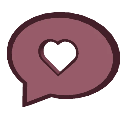 Heart Speech Bubble