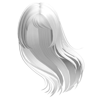Wind Blown White Hair