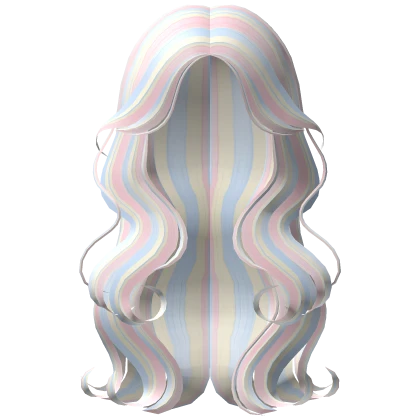 Pastel Rainbow Royale Wavy Hair