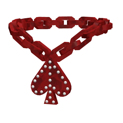 [FREE] Redsteel Ace ♤♤ Necklace