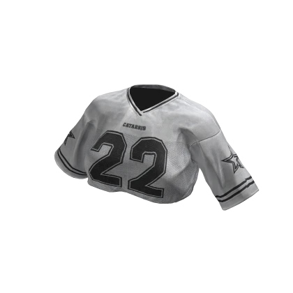 Catyard - Crop Top Jersey (White)