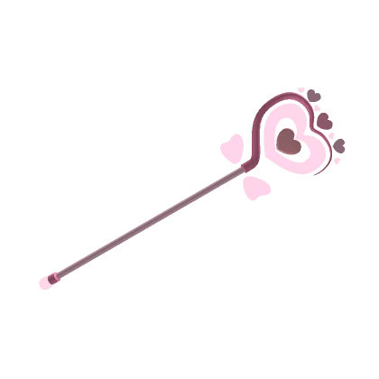 Pink Heart Staff