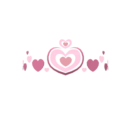 Heart Crown Pink