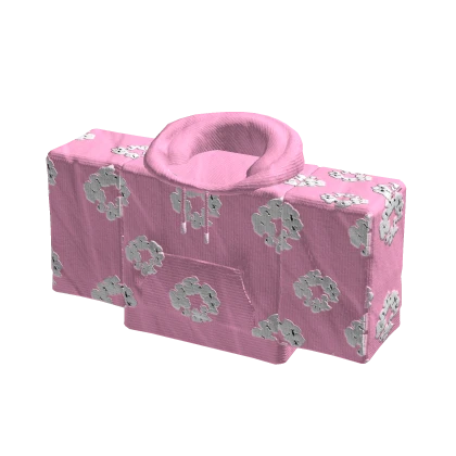 [1.0] Denim tears hoodie Pink