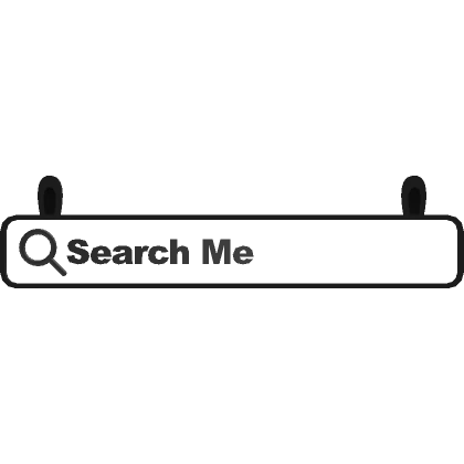 Bunny Search Frame-Black