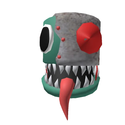 Green Animatronic Monster Head