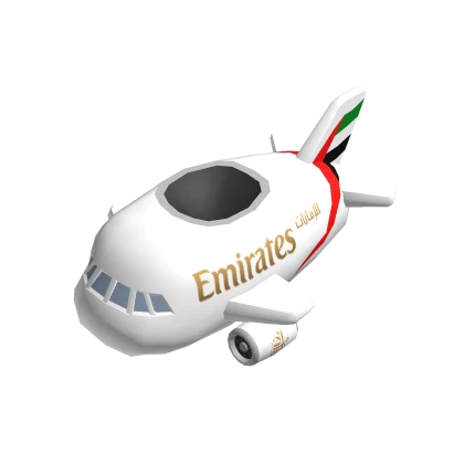 Emirates Mini A380 Airplane