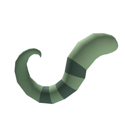 green alien tail