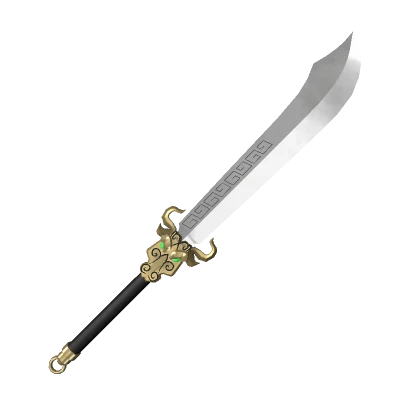 Cultivator's Stonehorn Broadsword - 牛岩角刀