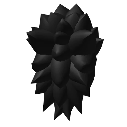 Big Fluffy Hair Black